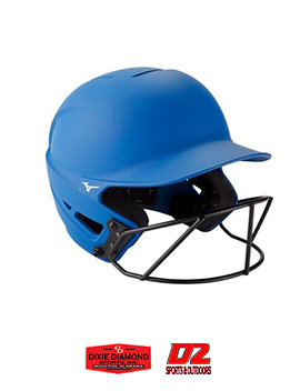 F6 FASTPITCH SOFTBALL BATTING HELMET - BLUE COLOR